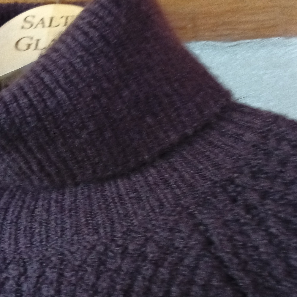 Kuhl Purple Sienna Cowl Neck Sweater Small - Picture 6 of 9